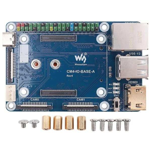 CM4 Udvidelseskort til Compute Module 4 Mini Basic Udvidelseskort Compute Module Core Board