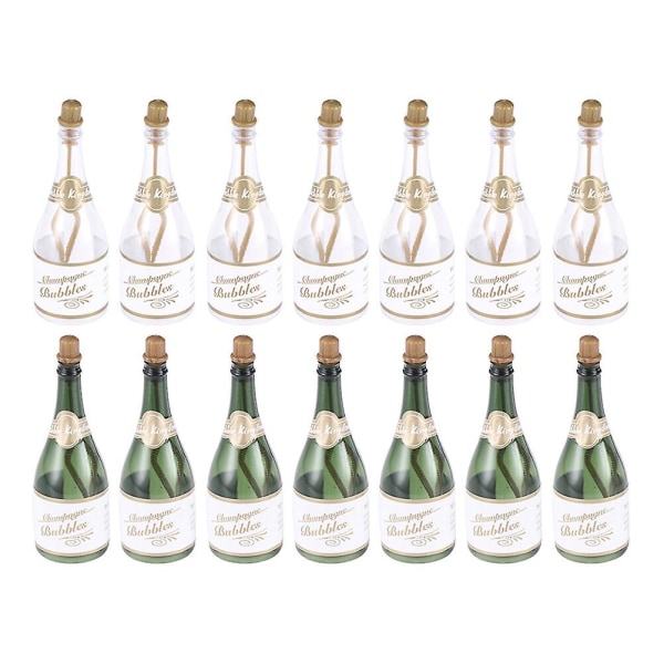 24 st champagne bubbelflaskor bröllop bubbelflaskor tomma bubbelflaskor leksaker