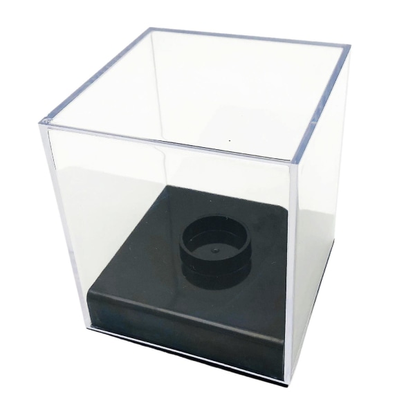Akryl för golftennisboll Transparent case Dammtät fyrkantig