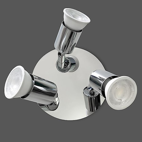 Led Baderom Taklampe Design Tak Spotlights Ip44 Gu10 3 Spotlights