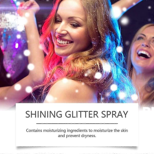 Highlight Shimmer Spray Naturlig Lysende Glittertåke