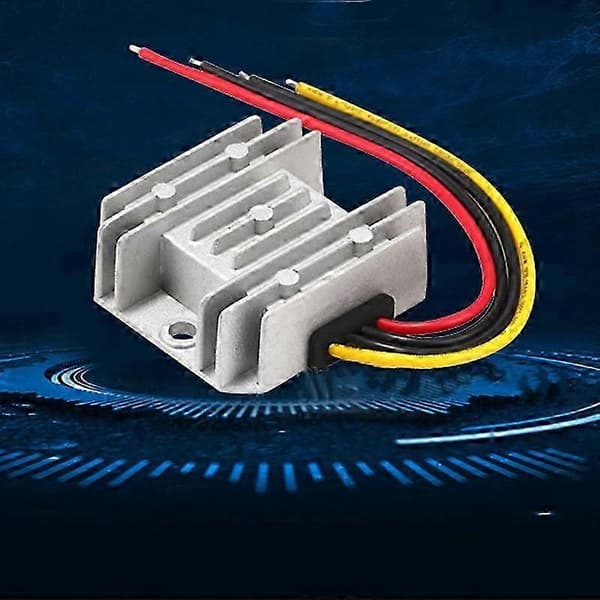 DC-DC Transverter 12V til 24V 3a 72W Vanntett Universal Bil Strømomformer Regulator