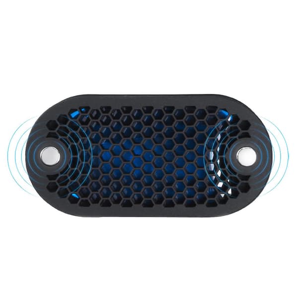 Mini Svart Magnetisk Silikon Honningkakegitter Deksel Diffusor Reflektor For Selens Blits Speedlight Tilbehørsett