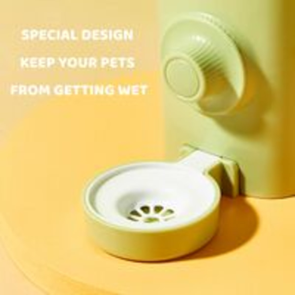 Kanin Vatten Dispenser, 600ML Hängande Kanin Drickare Automatisk Marsvin Matning Flaska Anti-Dropp Hamster Matning Flaska för Kanin Chinchilla Marsvin