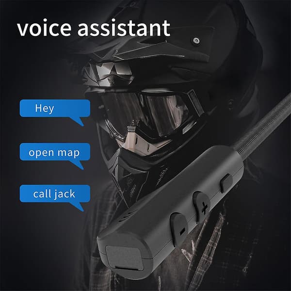 Motorcykelheadset 5.0 Laddningsbart Handsfree