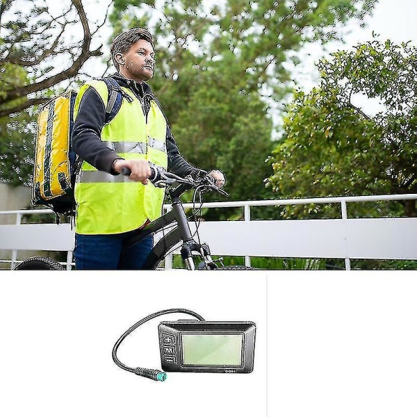 Ebike 24v 36v 48v Jn Lcd Gd01 Display Vattentät För Jn Controller Elecrtic Cykel Navmotor Konverteringskit