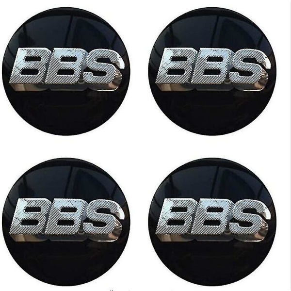 Bbs Hjul Center Caps Emblemer 4 Stk Sæt 65mmbbs Bil Cap Logo Badge Sticker Aut