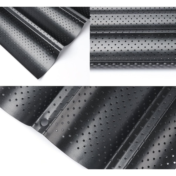 Baguette Bageform 33 * 38 * 2,4 Cm, Non-stick