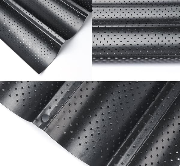 Baguettebakplåt 33 * 38 * 2,4 Cm, Icke-klibbig