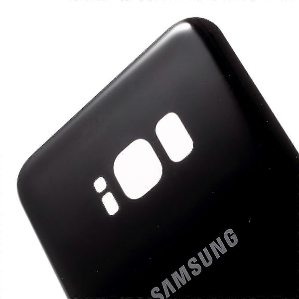 OEM Batterideksel Bakdeksel med Limklistremerke for Samsung Galaxy S8+ SM-G955 - Svart