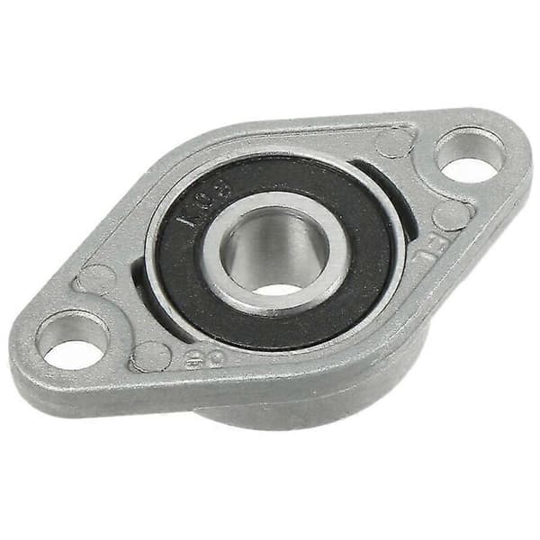 Kfl08 putelager, 8 mm boring, sinklegering, rombisk flens, for CNC