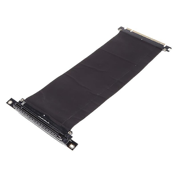Pci Express Pcie3.0 16x til 16x Fleksibelt Kabelkort Udvidelsesport Adapter 90 Graders Vinkel Extender Riser Kort