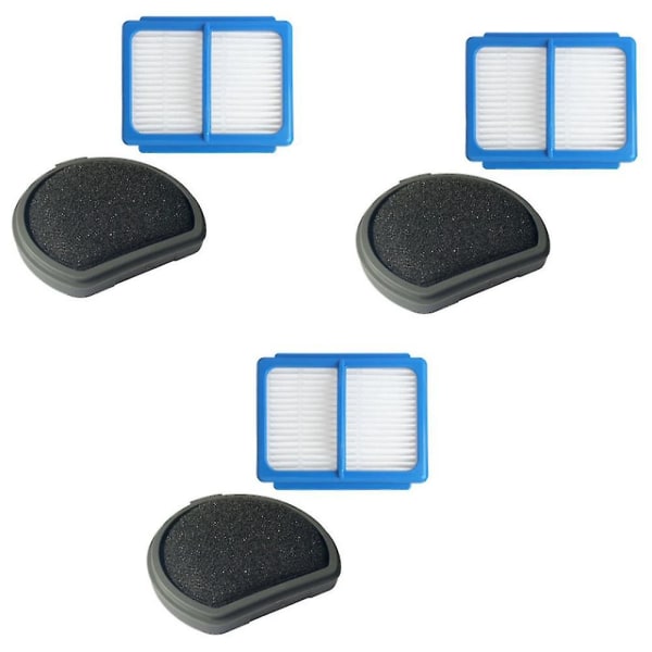 Vaskbart forfilter Askqx9 filter til Qx9-1-50ib reservedele, 6 stk.