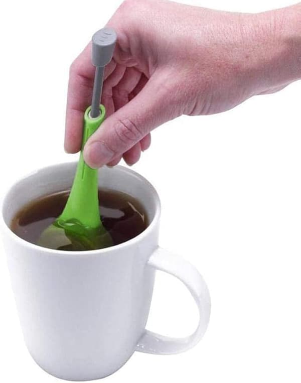 Silikon Teestrøer Temaker Te Bold Te Strøer Løse Blade Infuser
