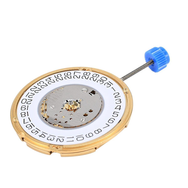 För Eta F05.115 Datum Klocka 3' Quartz Urverk 3 Pin Urverk Med Justeringsstam & Inget Batteri Re
