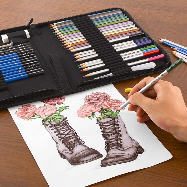 Piirustuskynät Art Kit, Piirustuskynät Paint Piirustustyökalut aloittelijoille