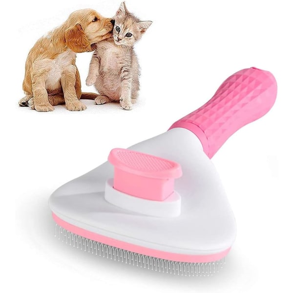 Dog Cat Brush, Pet Grooming Comb for Shedding Removing Hair Fur for Do