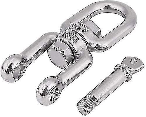 2-pack 10 mm tunga svängbara ringar i rostfritt stål 304