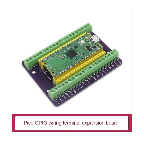 Til Pico Gpio Expansion Board Picow Terminal Gpio Interface Module Onboard han- og hun-pins (ikke