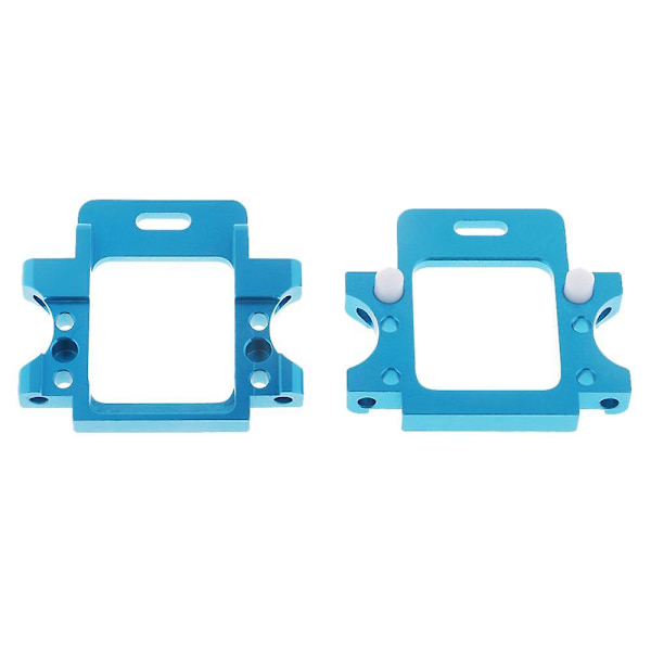 Metal Front Gearbox Mount 102060 02022 Til Hsp 1:10 Opgradering Rc Dele Blå