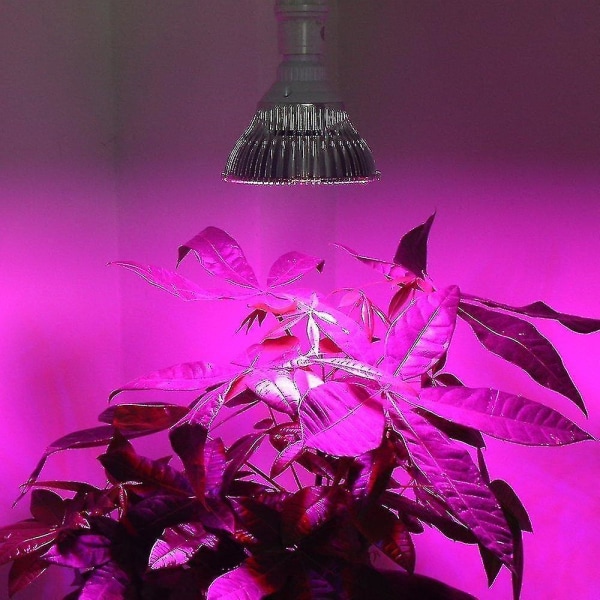 18w LED plantelampe E27 Full Spectrum plantelys LED vekstlys