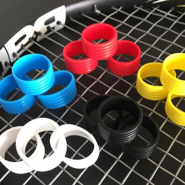 Racketsporter Gummiring Stretchig Tennisracket Band Tennis Handtag