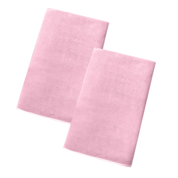 Handduk Gym Handdukar 100% Bomull Sport Handduk för Träning Svett Super Mjuk och Absorberande 2 Pack 33*100cm Pink