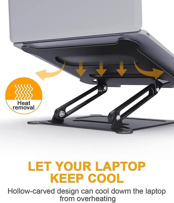 Laptopstativ, Justerbart Laptopstativ, Bärbart Laptopstativ