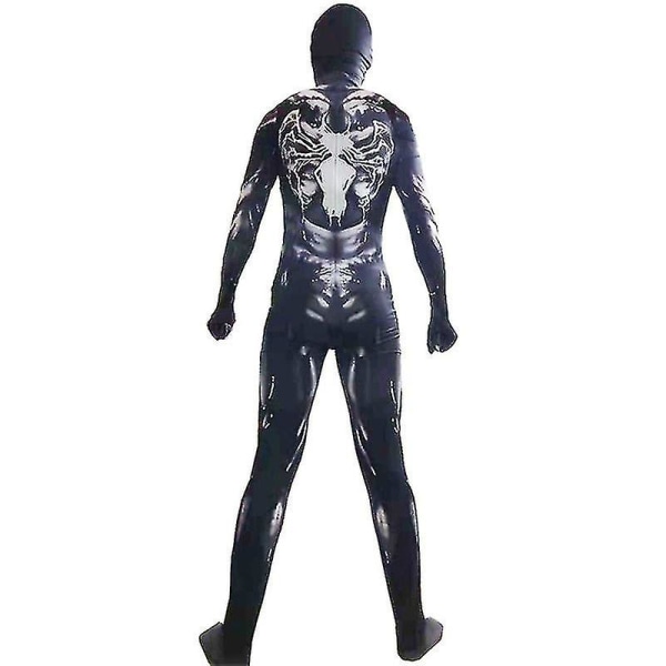 Barn Gutter Venom Spider-man Cosplay Kostyme Fest Jumpsuit Fancy Dress 130