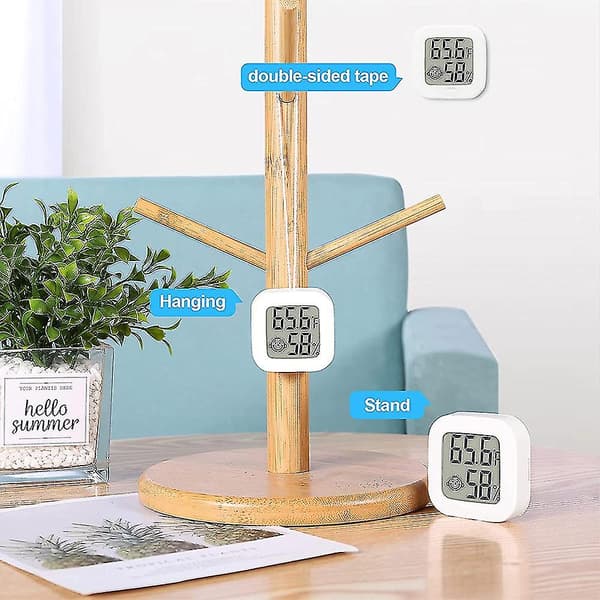 3-pakke innendørs termometer, hygrometer, digital hygrometer