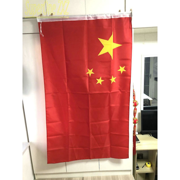 Zxz Gratis Forsendelse Kinesisk Flag 90x150 Cm Nationalt Kinesisk M