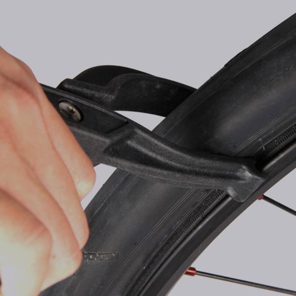 Abs-sykkelhånddekkspak perleverktøy for vanskelig å installere sykkeldekk Fjerneklemme for vanskelige sykkeldekksykkelverktøy Black
