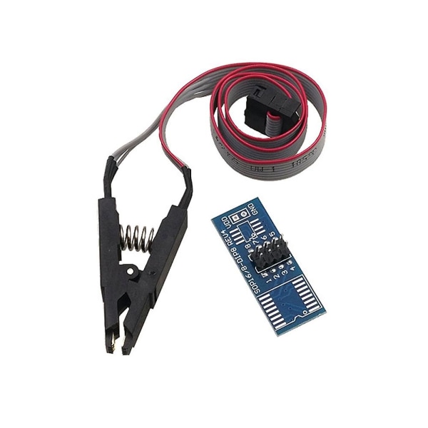 Ch341a 24 25series Eeprom Flash Bios Usb Programmer Module+soic8 Sop8 Test Clip For Eeprom 93cxx /