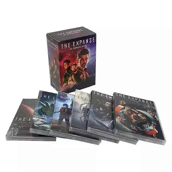The Expanse Komplett Serie DVD Bokssett ALLE 6 Sesonger 19 Disker Ny Engelsk