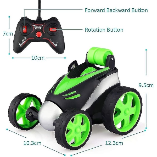 Fjernbetjent bil, legetøj til børn Mini Rc stuntbil med 360 rotation, gadget til racerbil, julefødselsdagsgave og gave