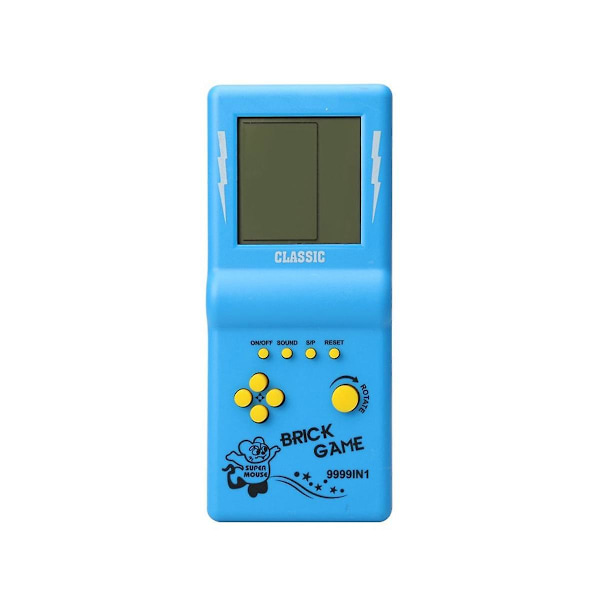 Bærbar klassisk spil konsol mursten spil håndholdte spillere nostalgiske pædagogiske legetøj lomme ældre