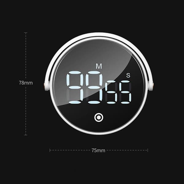 Kök Timer, LED, Digital Manuell Nedräkning, Mekanisk Matlagning Dusch, Studie Stoppur