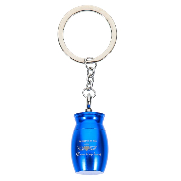 Urn nyckelring hängsmycke Mini urn container hängande prydnad husdjur urna prydnad