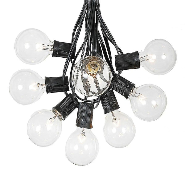 G40 sfärisk glödlampa - E12-sockel - IP44 - vattentät - varmvit - för trädgårdsbelysning - 7 W Wed