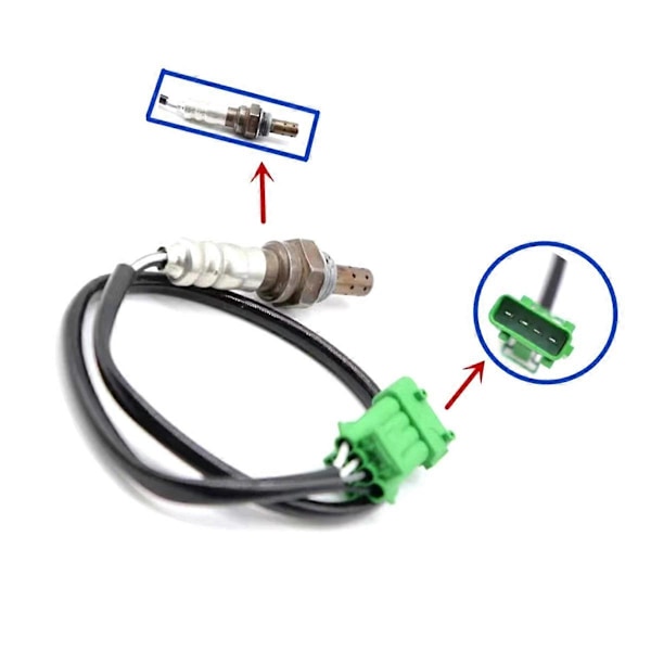 2 stk. O2 Ilt Sensor 96368765 9657632980 Til PEUGEOT 1007 106 206