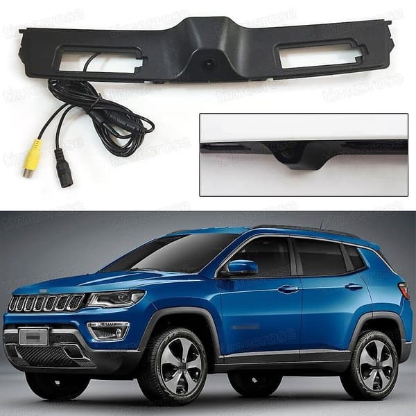 Bakkamera for Jeep Compass 2017 2018 med natt-syn CCD
