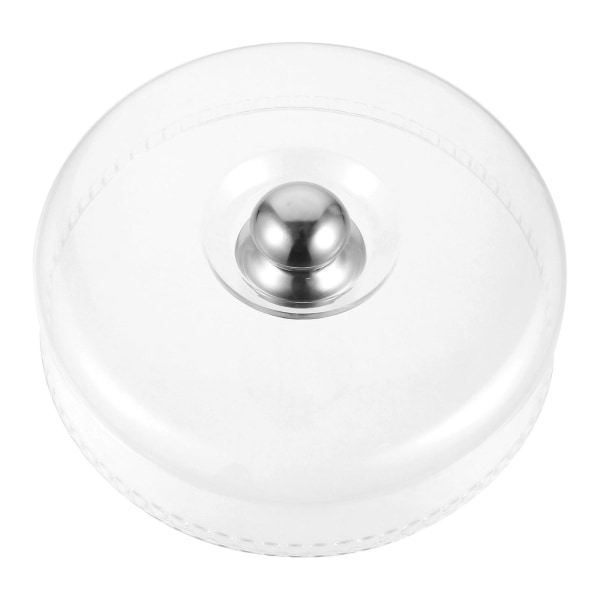 1 st kaklock Transparent efterrättslock tårta stativ lock bageri dammskydd