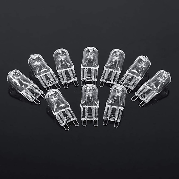 Bi-Pin G9 Halogen Pære, 10 stk G9 Sockel Halogen Lys 1