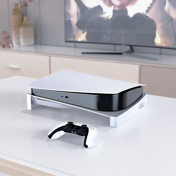 Spil Diske Display Stativ Skridsikkert Spilkonsol Stativ Til Ps5 Cd-rom/digital Horisontal Base Brack