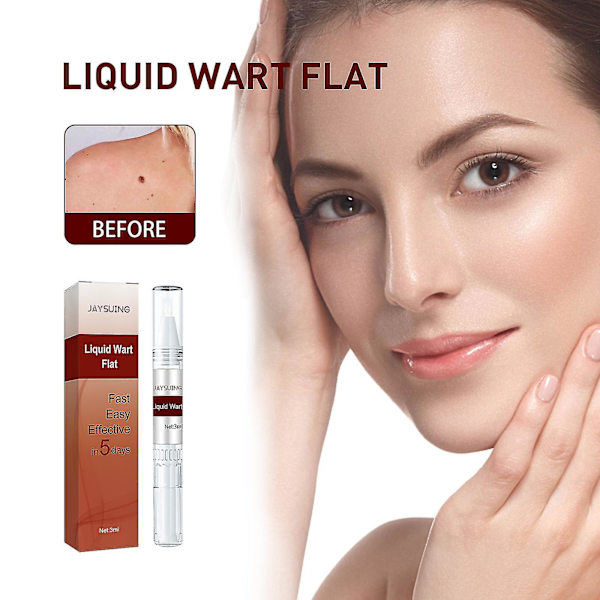 Jaysuing Verruca Removing Liquid Pen för Nevus Care Pen för Verruca Removing Sharp Verruca, Barb Removing Filamentous Verruca, Spot Nevus Removing Pen