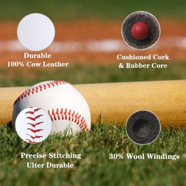 9 tommer træning baseball softball øvelse runde bolde sport hold spil øvelse træning baseball