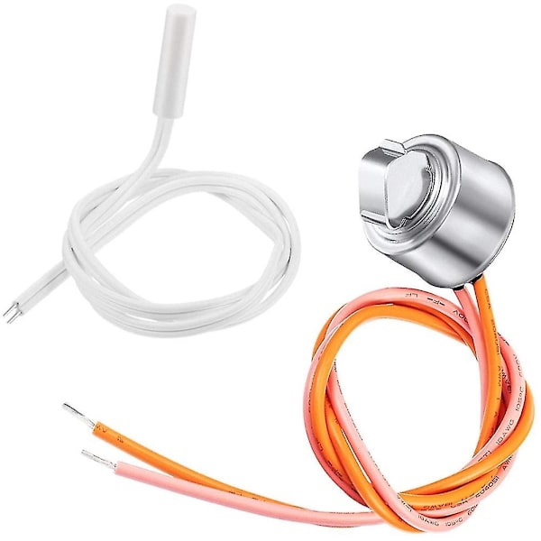 2 st Wr55x10025 Kylskåp Temperatur Sensor Ersätt 914