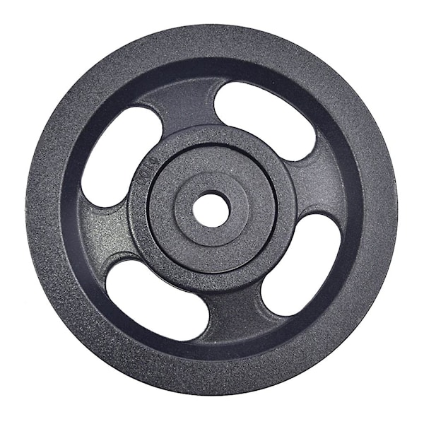 100mm Black Nylon Bearing Pulley Round Fitness Pulley Wheel Bearing Replacement