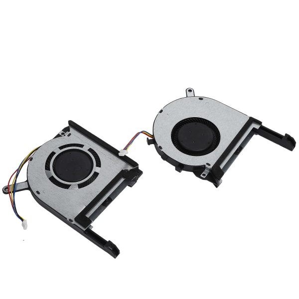 2 st bärbara datorns Cpu Gpu kylfläktar ersättning för Asus Tuf Fx505ge Fx505gm Fx505dt Fx705