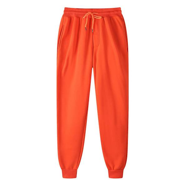 Miesten housut housut verryttelyhousut hip-hop housut Legging topattu rento housut Orange L